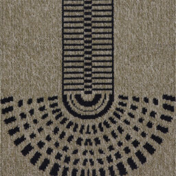Beige Tribal Outdoor Rug - Prele - Neutral / 150cm - thumbnail 4