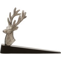Stag Design Door Stop - Silver