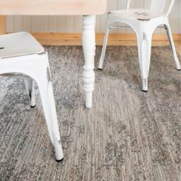 Distressed Outdoor Rug - Greige / 170 x 120cm - thumbnail 5
