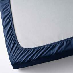 Premium Quality Waterproof Fitted Sheet  - navy / Double - thumbnail 3