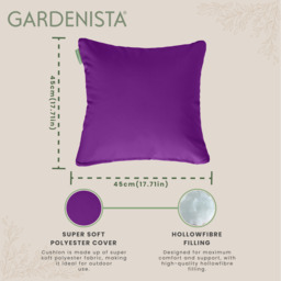 Outdoor Scatter Cushions for Garden Patio Furniture Pillows - Purple / 6 - thumbnail 2