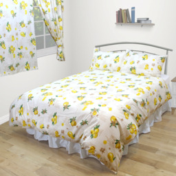 Lemons Fitted Sheet Floral Lemonade - Multi / Single - thumbnail 2
