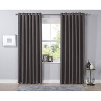 Blackout Curtains - Charcoal / 167cm / 183cm