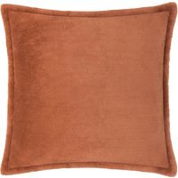 Kallu Faux Fur Cushion - Rust / 55cm / Polyester - image 1