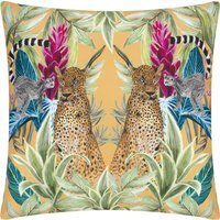 Kali Leopards Exotic Outdoor Filled Cushion - Multicolour