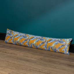 Ebon Wilds Nkiru Velvet Draught Excluder - Saffron - thumbnail 2