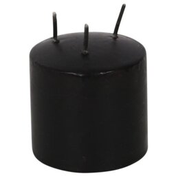 Small Vampire Blood Candle Eye-Catching Bleeding Wax Effect 3 Hour Burn Time - Black - thumbnail 3