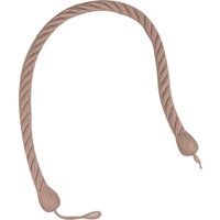 Classic 70cm Rope Tieback - Blush