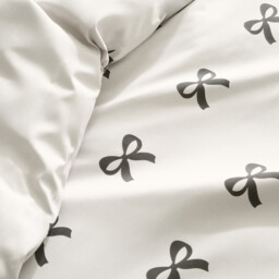 Polly Bows Duvet Set - Natural / Single - thumbnail 4