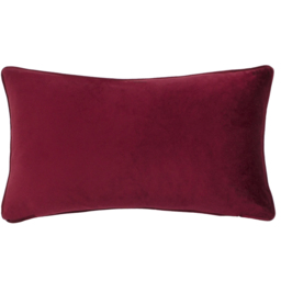 Meadow Bloom Printed Chenille Cushion - Mauve / 0.72kg - thumbnail 3