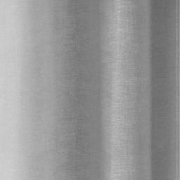 Pair of Plain Eyelet Header Sheer Linen-Look Voile Panels - Silver / 229cm - thumbnail 2