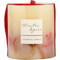 Winter Spice Botanical Candle - Cream - thumbnail 1