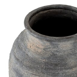 Marra Medium Olpe Vase Modern Ceramic Home Decor Centerpiece - Grey - thumbnail 3