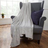 Super Soft Fleece Blanket - Silver / 200cm / Medium - 150 x 200cm / Machine Wash at 30 degrees - image 1