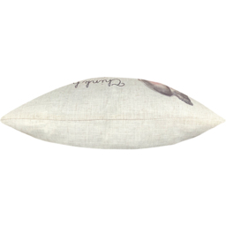 Woodland Hare Thoughts Hare Happy Thoughts Cushion - Multicolour / Polyester - thumbnail 3