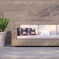 Watercolour Lavender And Garden Flowers Outdoor Cushion - Pink / 60cm - image 1