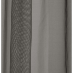 Pair of Crystal Grey Plain Woven Sheer Voile Panels - Grey / 122cm - thumbnail 5