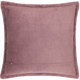 Kallu Faux Fur Cushion - Mulberry / 45cm / 80% Polyester, 20% Feather - thumbnail 2