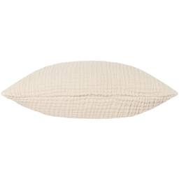 Lark Muslin Cotton Cushion - Natural / Polyester - thumbnail 2