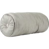 Velvet Bolster Cushion - Grey - image 1