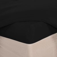 Plain Fitted Bed Sheet - Graphite / Polyester / Single - image 1