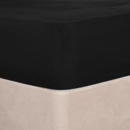 Plain Fitted Bed Sheet - Graphite / Polyester / Single - thumbnail 2
