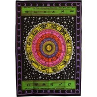 Colorful Zodiac Wall Art 70x110cm - Cosmic Celestial Decor - Multi