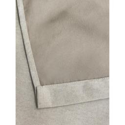 Chenille Blackout Ring Top Eyelet Curtains - Cream / 168cm / 229cm - thumbnail 5