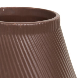 Camille Vase - Mocha - thumbnail 5