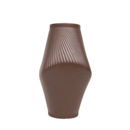 Camille Vase - Mocha - thumbnail 2