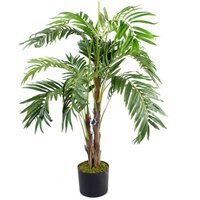 Leaf Large Realistic Artificial Palm Tree - Natural - Green Natural