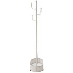Free Standing Small Rack with Wheels - Cream White - thumbnail 3