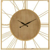 Yaxi 91cm Dia Wall Clock - Gold