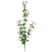 Artificial Silk Bougainvillea Trail Stem 90cm - White