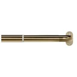 25-28mm Room Darkening Extendable Curtain Pole - Antique Brass - Antique Brass / 120cm - thumbnail 4