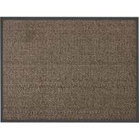 JVL Commodore Barrier Mat - Brown and Black - Brown / 60x80cm - image 1