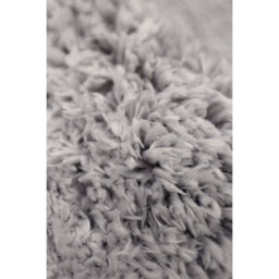 Laguna Super Soft Silver Shaggy Area Rug - Plain Silver / 120x170cm - thumbnail 4