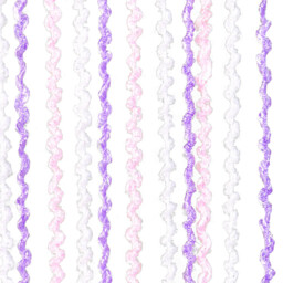 Braided String Door Curtain - Pastel - thumbnail 2