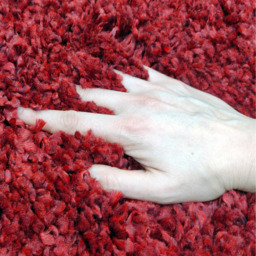 Shaggy Rug Super Soft - Maroon / 170cm - thumbnail 4