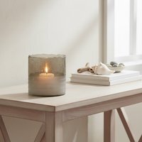 Glynn Natural Small Candle Holder - Brown