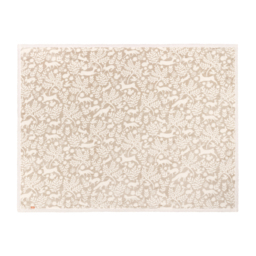 Skandi Woodland Fleece Throw - Beige - thumbnail 3