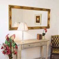MirrorOutlet Abbey Large Gold Antique Full Length Wall Mirror 165 X 78cm - Yellow - image 1