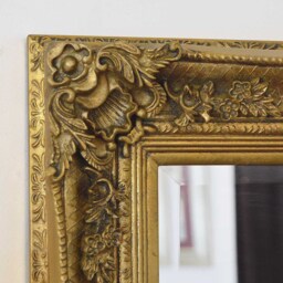 MirrorOutlet Abbey Large Gold Antique Full Length Wall Mirror 165 X 78cm - Yellow - thumbnail 2