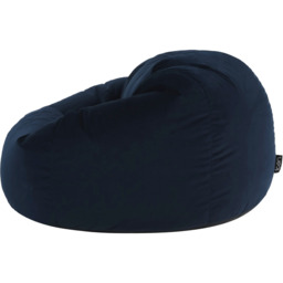icon Kingston Classic Velvet Bean Bag - Midnight Blue - thumbnail 3