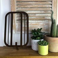 Personalised Metal lettering , Personalised Gift , Rusty Art Deco Letter Q - Rusted