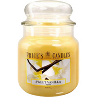 Sweet Vanilla Scented Jar Candle - Medium / Medium