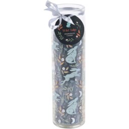 Midnight Hare Glass Tube Candle - Wild Tulip Fragrance - thumbnail 2