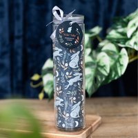 Midnight Hare Glass Tube Candle - Wild Tulip Fragrance