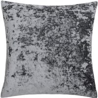 Verona Crushed Velvet Cushion 55 x 55cm - Pewter / Polyester - image 1
