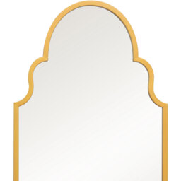 Arcus Crown Metal Arch Garden Wall Mirror - Gold - thumbnail 3